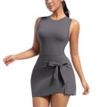 Cloud Hide-faldas de tenis SEXY, vestido deportivo, Golf, gimnasio, Yoga, mujer, chica, entrenamiento para correr, falda larga, Fitness, vestido de una pieza