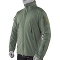 Chaqueta táctica delgada de nylon para exteriores, modelo Tr RG Light Cavalry, impermeable, con capucha, tipo softshell, para asalto.