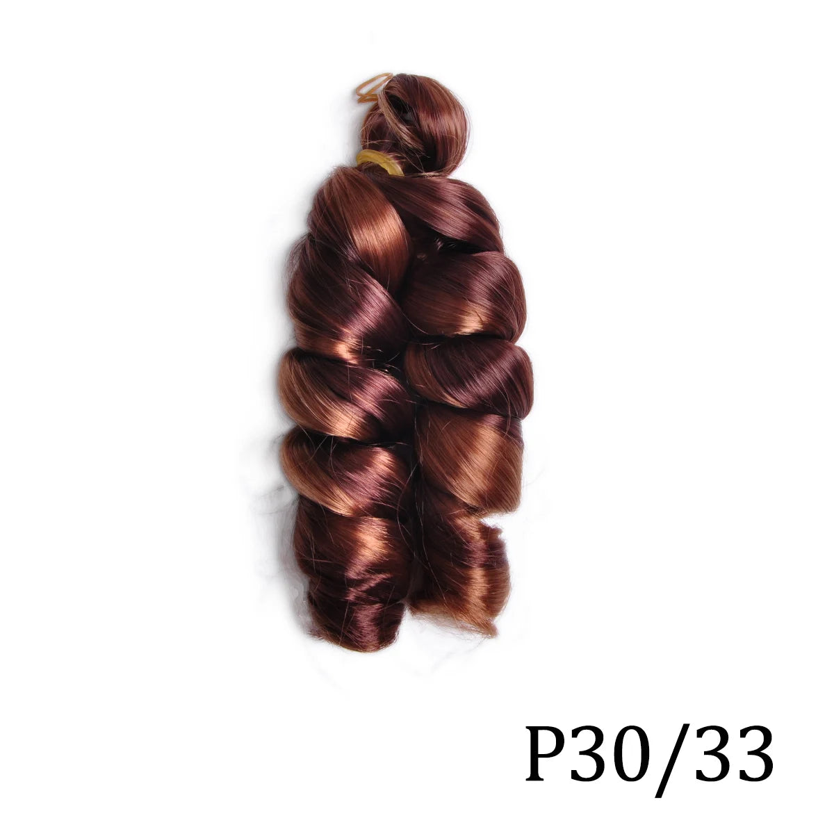 Extensiones de cabello trenzado rizado en espiral de pelo sintético de 12 pulgadas, pelo rizado rosa ombré, rizos franceses, pelo de ganchillo trenzado para mujer