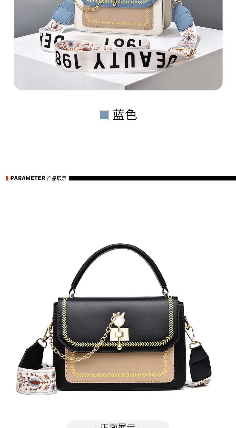 Nuevo bolso de hombro para mujer, bolso principal de alta calidad, bolso informal de gran capacidad a la moda, bolso de hombro tipo bandolera