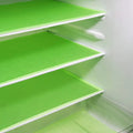 Estera de revestimiento para refrigerador impermeable de EVA, almohadilla de cocina lavable con moho, mantel Individual para cajón de gabinete antiaceite, estera para nevera con aislamiento térmico, 4 Uds.