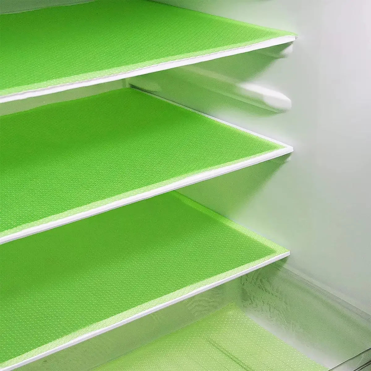 Estera de revestimiento para refrigerador impermeable de EVA, almohadilla de cocina lavable con moho, mantel Individual para cajón de gabinete antiaceite, estera para nevera con aislamiento térmico, 4 Uds.
