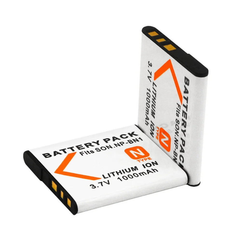 Batería NP-BN1 o Cargador LED para Cámaras Sony DSC-W800, DSC-WX220, DSC-W830, DSC-W810, DSC-QX30, DSC-QX100, DSC-QX10