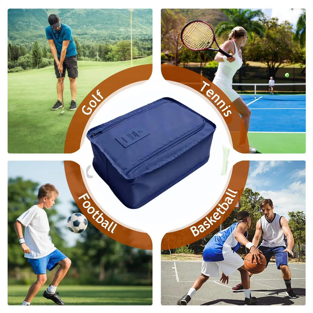 Bolsa de Viaje Plegable Impermeable para Zapatos, Bolsa de Almacenamiento Portátil para Ropa, Calcetines y Calzado Deportivo, Organizador para Viajes de Negocios y Equipaje