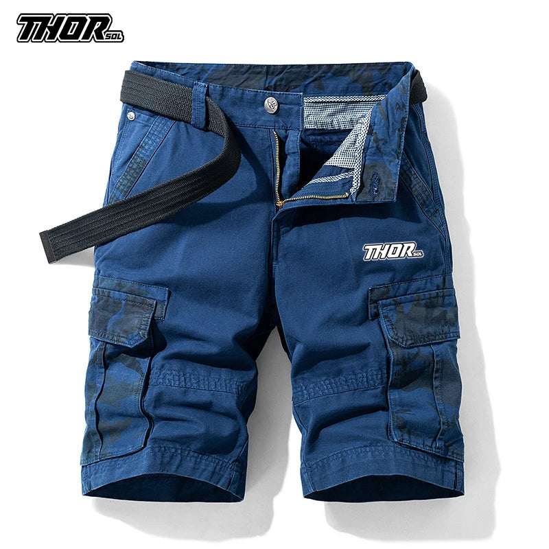 Pantalones cortos de ciclismo THORSOL para hombre, pantalones cortos de trabajo, pantalones cortos para bicicleta de montaña, pantalones cortos de verano 2026, Culottes transpirables