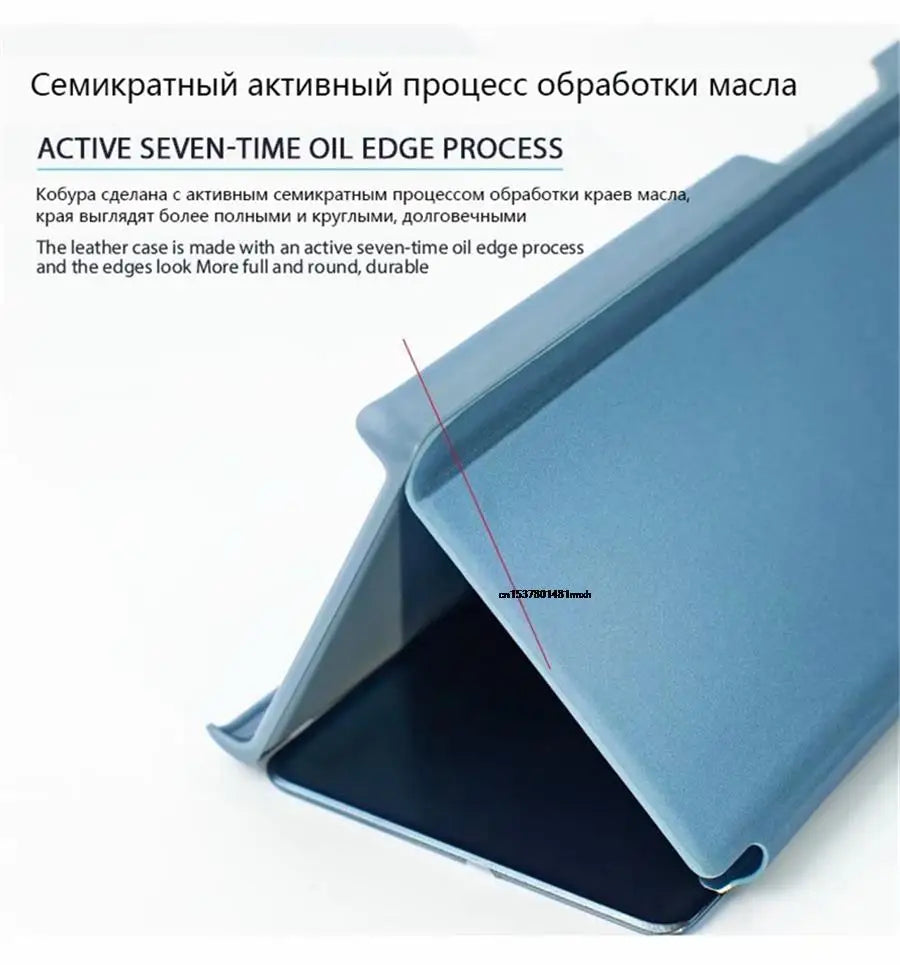 Funda con Tapa Abatible y Espejo Inteligente para Samsung Galaxy S25 Ultra, S25 Edge, S24 Plus, S25Plus, S25Ultra, S25Edge, Funda de Cuero para Teléfono