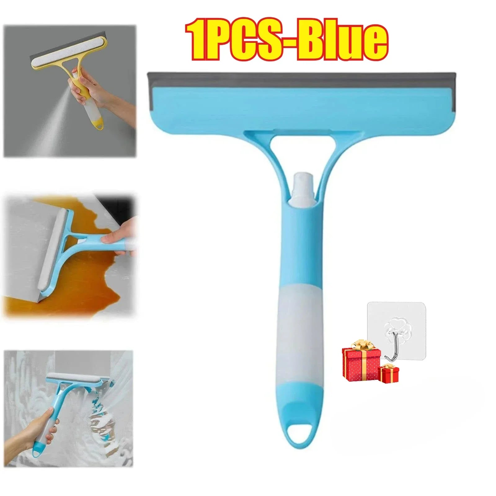 1/2/3 Uds limpiador a vapor ventana Squeardo para gafas escurridor baño limpiaparabrisas limpiador de ventanas escurridor de vidrio ventana de vidrio de coche