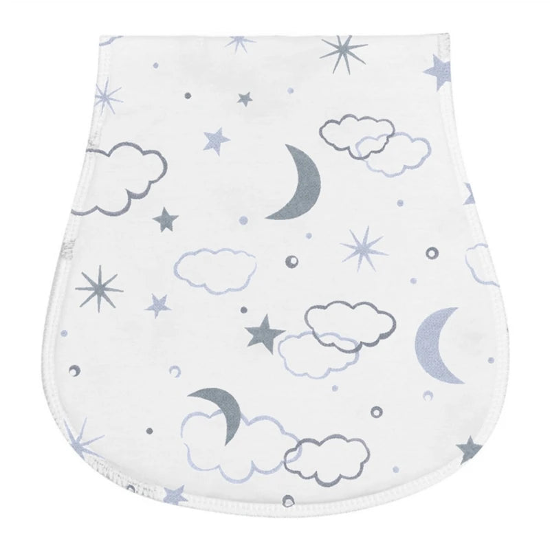 Paños de Bebé de 2 Capas, Baberos Absorbentes para Recién Nacidos, Baberos de Algodón Suave para Bebés, Regalo para Baby Shower