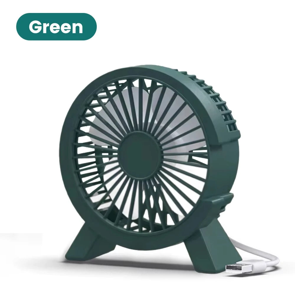 Ventilador de mesa Xiaomi, Mini ventilador USB portátil recargable, pequeño ventilador USB para dormitorio de estudiantes, ordenador, dispositivo de verano, hogar, escritorio, oficina