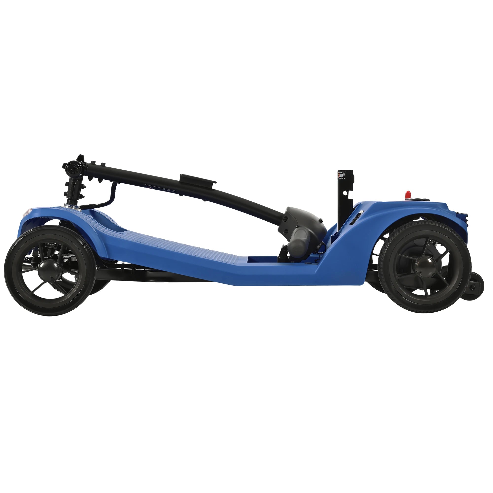 SWEETRICH S2 Scooter Eléctrico Plegable y Ajustable de Cuatro Ruedas y 250W con Freno Electromagnético para Personas Mayores y con Discapacidad