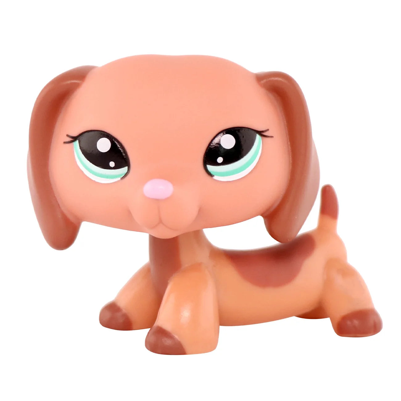 Minilpsshop Pet Shop - Juguete Bobble Head de Dachshund Raro # 2046 Juguetes para Niños, Regalos para Niños y Niñas, Coleccionables para lps
