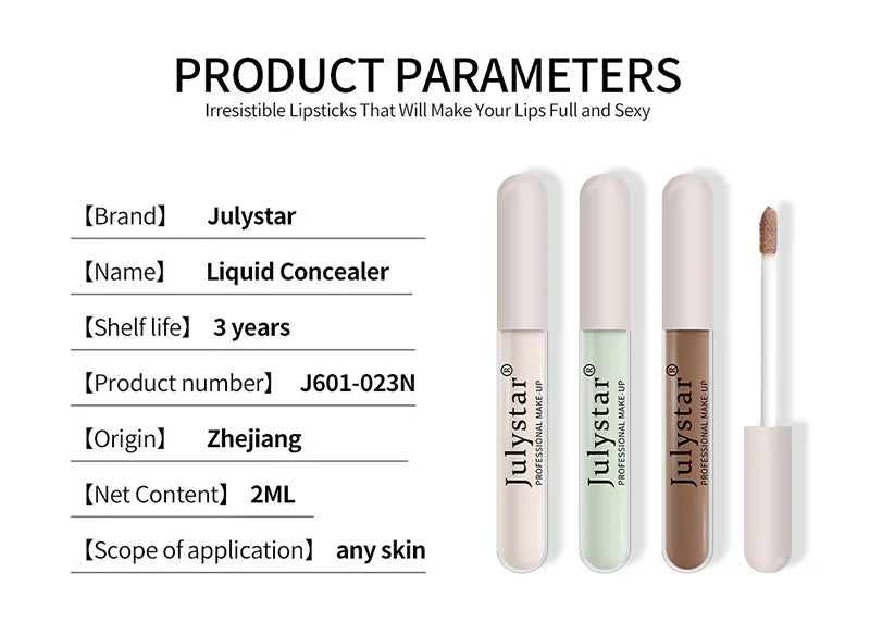 Corrector facial mate, maquillaje de cobertura completa, cosmético Focallure
