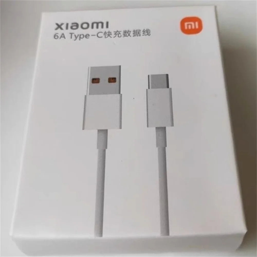 Xiaomi Original 120W 67W 55W 6A Turbo carga rápida USB tipo C Cable de datos 1/2/1,5 M para Xiaomi POCO F3 F4 F5 X3 X4 X5 Pro GT Mi 14