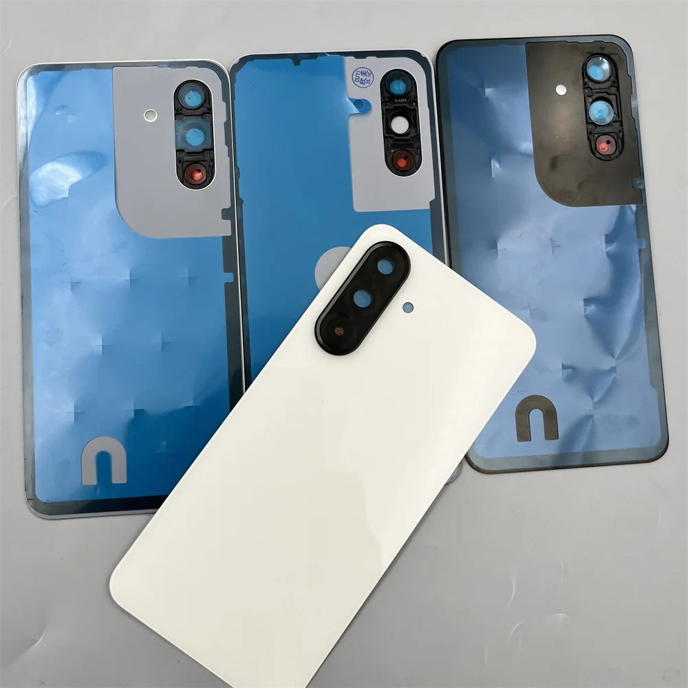 Para SAMSUNG Galaxy A36 A 36 5G SM-A366E/DS, Tapa Trasera de Vidrio para Batería, Carcasa Trasera, Repuesto con Lente de Cámara