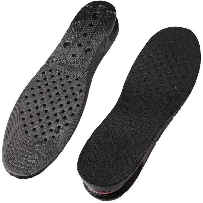 Plantilla de elevación de cojín de zapato de aire para hombres y mujeres, plantilla Invisible Variable de 3-9cm, plantillas para aumentar la altura, almohadilla de soporte más alta de corte ajustable