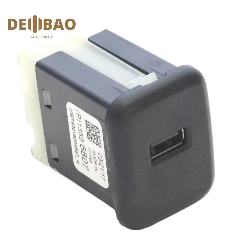 13596807 13519246   Receptáculo de puerto USB delantero de coche apto para Opel Vauxhall Insignia 2017-2024