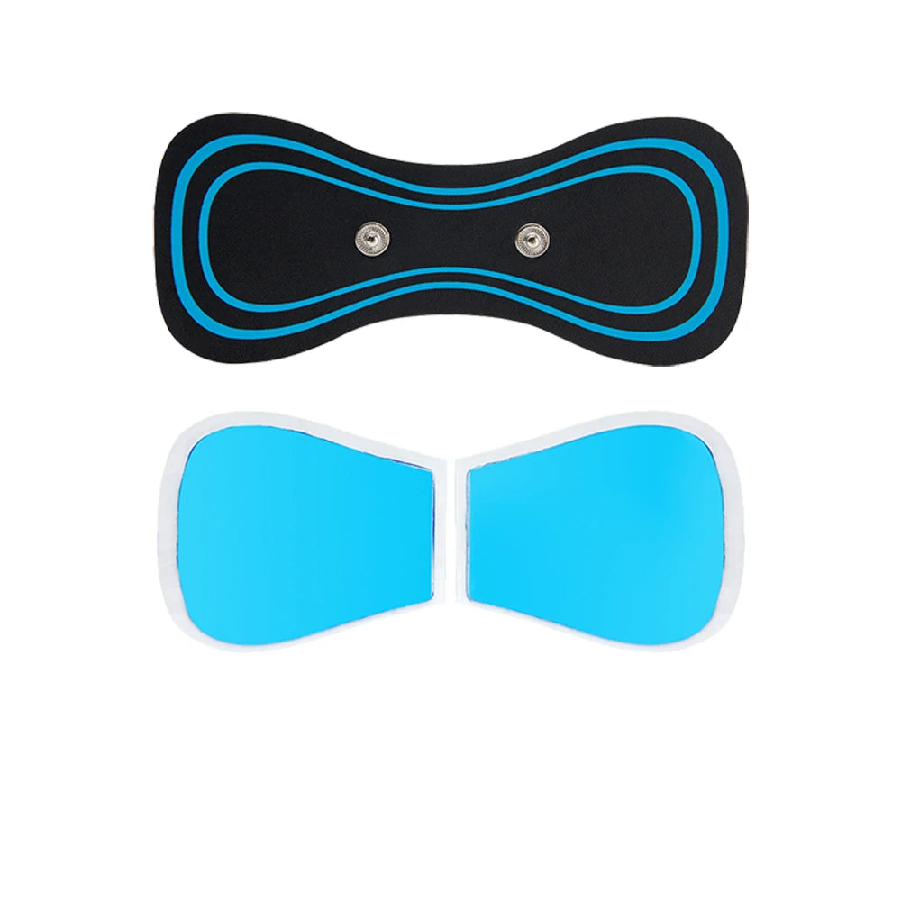 Almohadillas de Gel para masajeador Ems, parche ensanchador de cuello, pegatina trasera, parches de pulso de estimulación muscular, Fitness, alivio del dolor corporal de cuello
