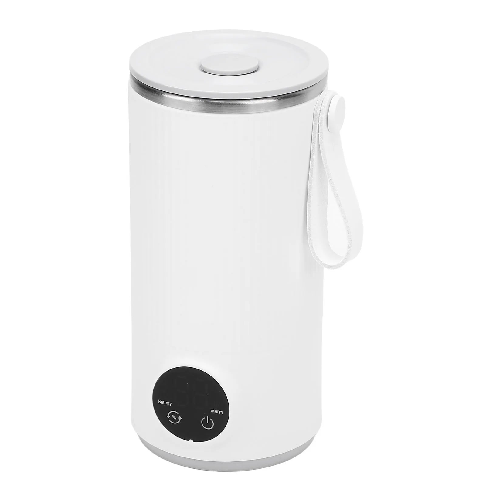 Hervidor eléctrico de viaje inalámbrico recargable 400ML 55 ° C Caldera de agua caliente de viaje de acero inoxidable para hervidor eléctrico de viaje de leche