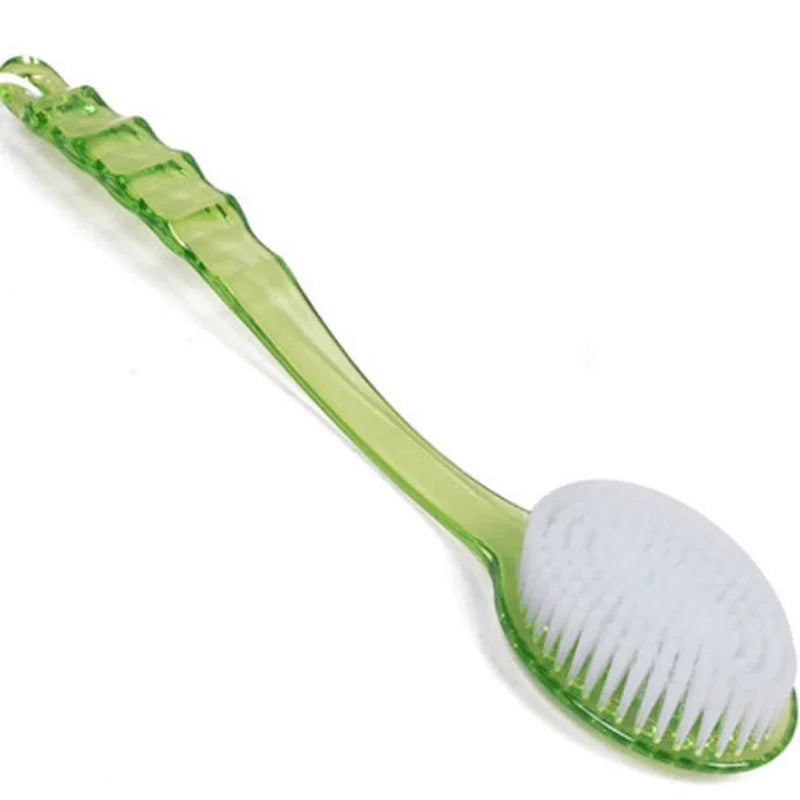 Cepillo de baño de plástico para espalda y cuerpo, cepillos para ducha de baño con mango, exfoliante, masajeador de piel, cepillo de baño exfoliante