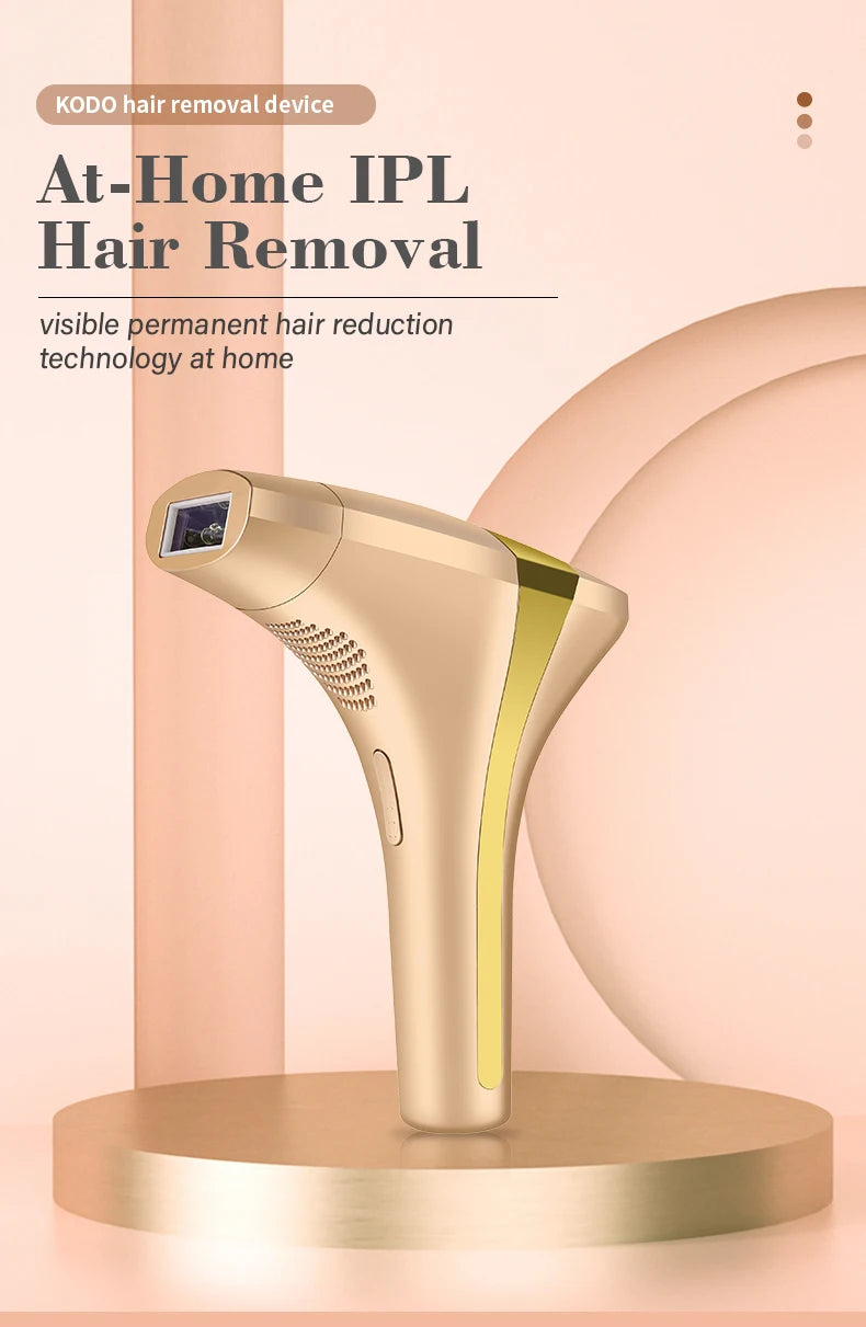 KODO 2026 Depiladora Láser de Hielo de Alta Gama, Personalizable, Depilación Láser Permanente IPL, Fotoepiladora Indolora 4 en 1 para Rostro y Cuerpo