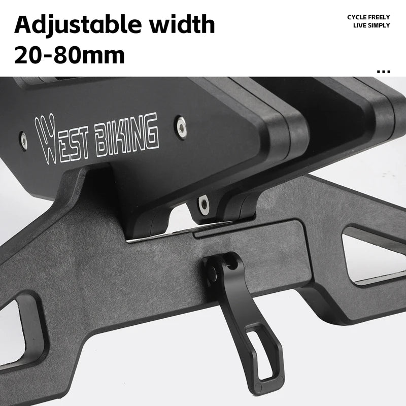 WEST BIKING-estante de estacionamiento para bicicleta, soporte Universal ajustable para bicicleta de montaña y carretera, soporte de estacionamiento para almacenamiento de bicicletas en interiores, accesorios para ciclismo