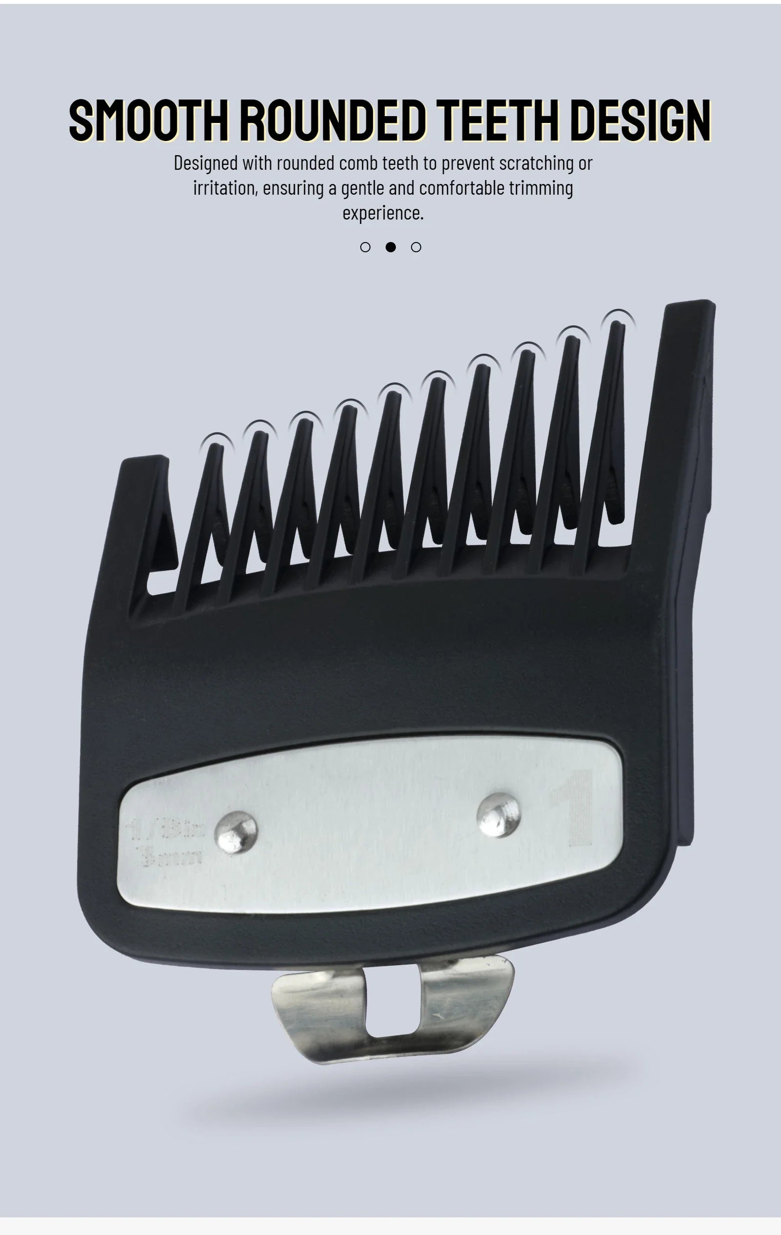 Peines de límite para cortapelos profesionales, guía de corte de pelo para peluquero, protectores para maquinilla de cortar el pelo, herramientas de estilismo de 3mm/4,5mm, 2 uds.