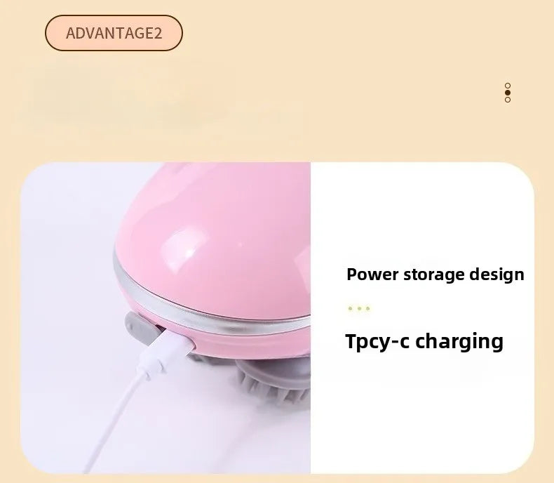 Masajeador Eléctrico para Gatos, Masajeador de Cabeza, Cuidado de la Salud, Relajación de Hombros y Cuello, Masaje de Tejido Profundo, Dispositivo Vibrador para el Cuero Cabelludo, Suministros para Mascotas