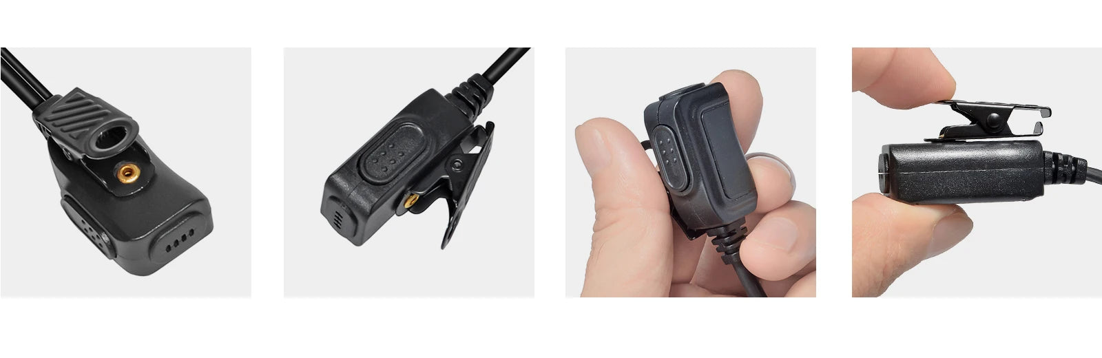 Walkie Talkie Auricular Auricular en forma de G Compatible con Baofeng UV-5R BF-888S UV-82 Kenwood Radio de 2 vías, Auriculares con micrófono PTT en línea