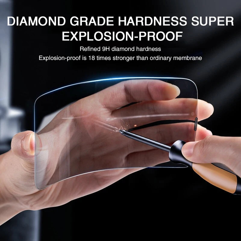 2 unidades de protector de pantalla antiespía de cubierta completa para iPhone 11 12 13 14 PRO MAX 6 7 8 Plus XS X XR de vidrio templado de privacidad