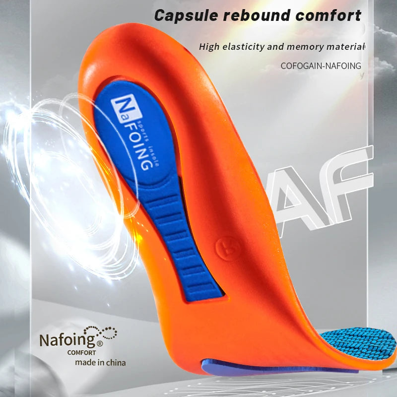 Plantillas ortopédicas deportivas para pies, hombres y mujeres, zapatos transpirables de EVA con absorción de impacto, plantilla para correr, baloncesto, almohadillas de cuidado deportivo