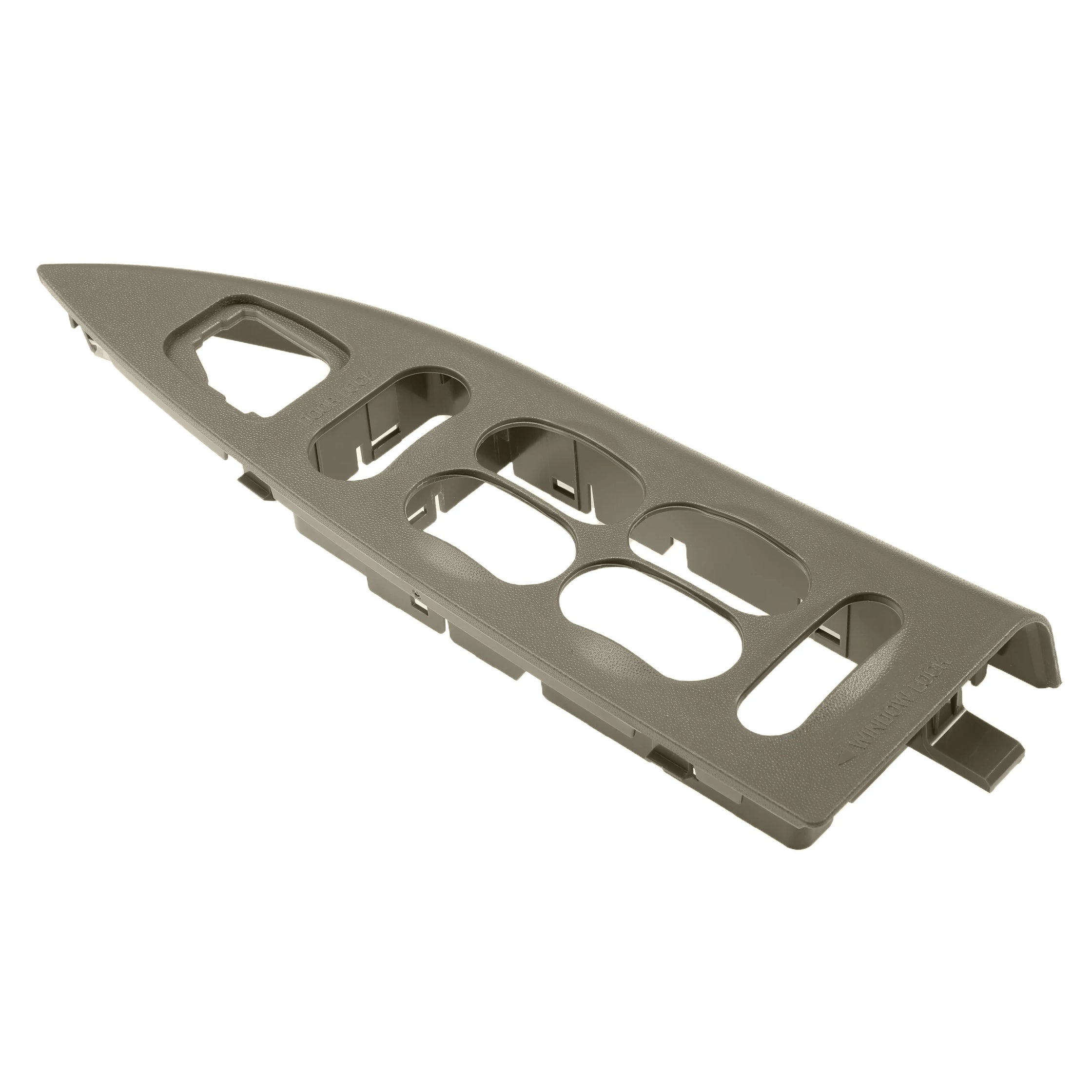 Interruptor de bloqueo de puerta delantera izquierda para Ford F150, interruptor de bloqueo de puerta delantera izquierda con bisel de montaje, pergamino medio para Ford F150 2001-2002 YL3Z14525AAB YL3Z-14525-AAB, nuevo