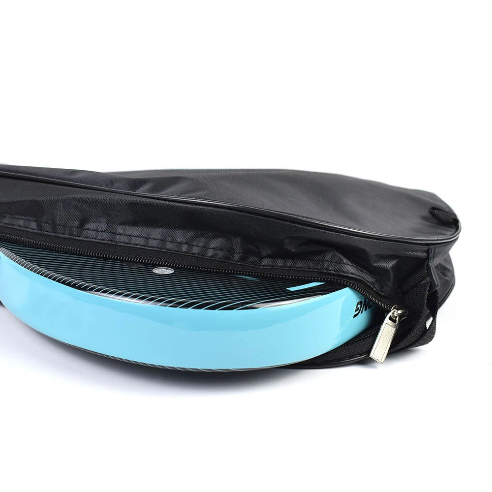 Bolsa de Padel Oxford negra, funda para varias raquetas de tenis, cara suave, fibra de carbono, EVA, bolsas de hombro de tenis Unisex
