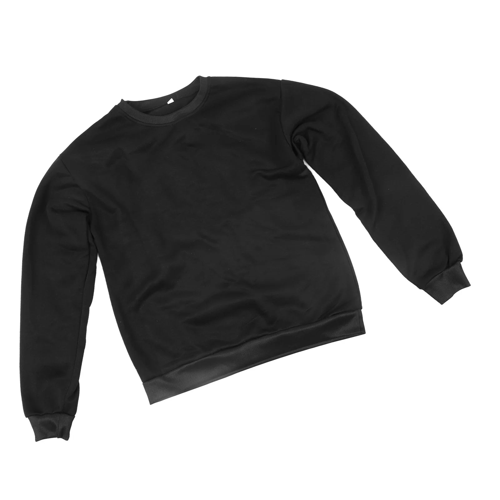 【Nuevo】 Jersey estampado con cuello redondo, Top con estampado de letras a la moda, jersey ajustado de manga larga para mujeres y hombres