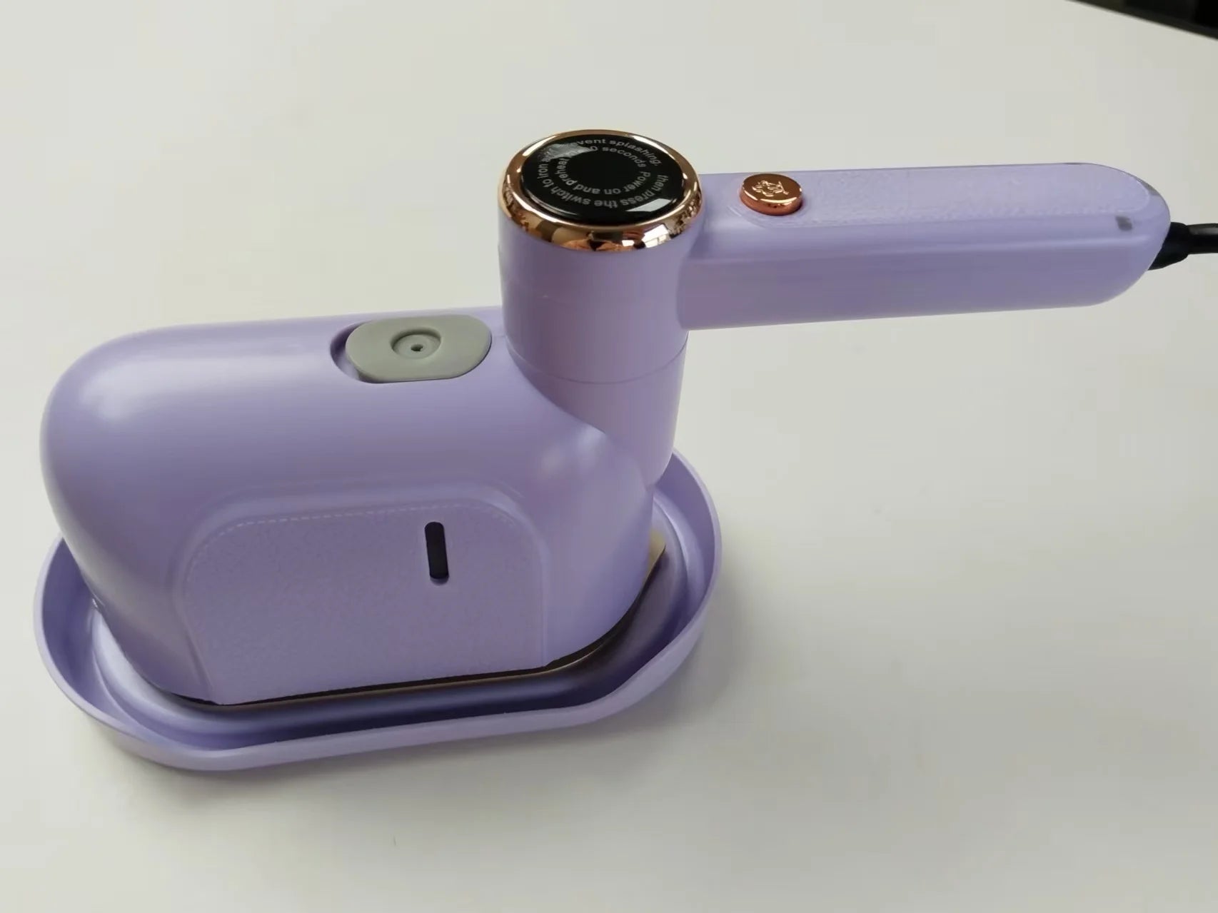 Plancha eléctrica de mano para colgar, máquina de planchar para el hogar, Mini plancha de vapor plegable de viaje, de doble uso húmedo y seco