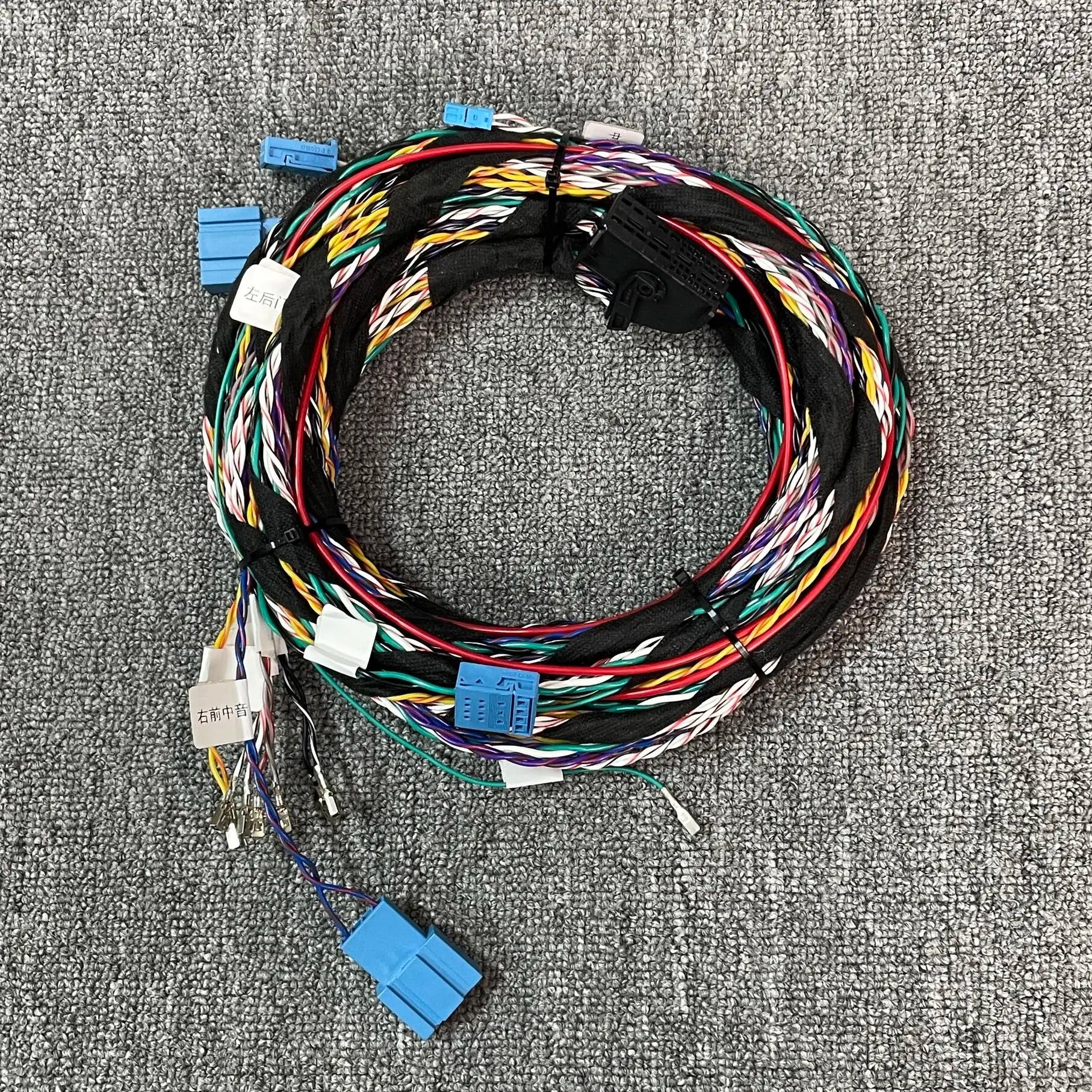 Kit de adaptación de Audio Hifi de arnés de cables para F10 F01 F25 F15 F30