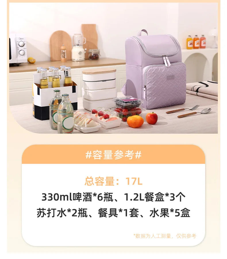 Mochila térmica para Picnic, para cerveza, Camping, bolsa de almuerzo para alimentos, bebidas, playa, viaje aislado, bolsa de refrigerador a prueba de fugas