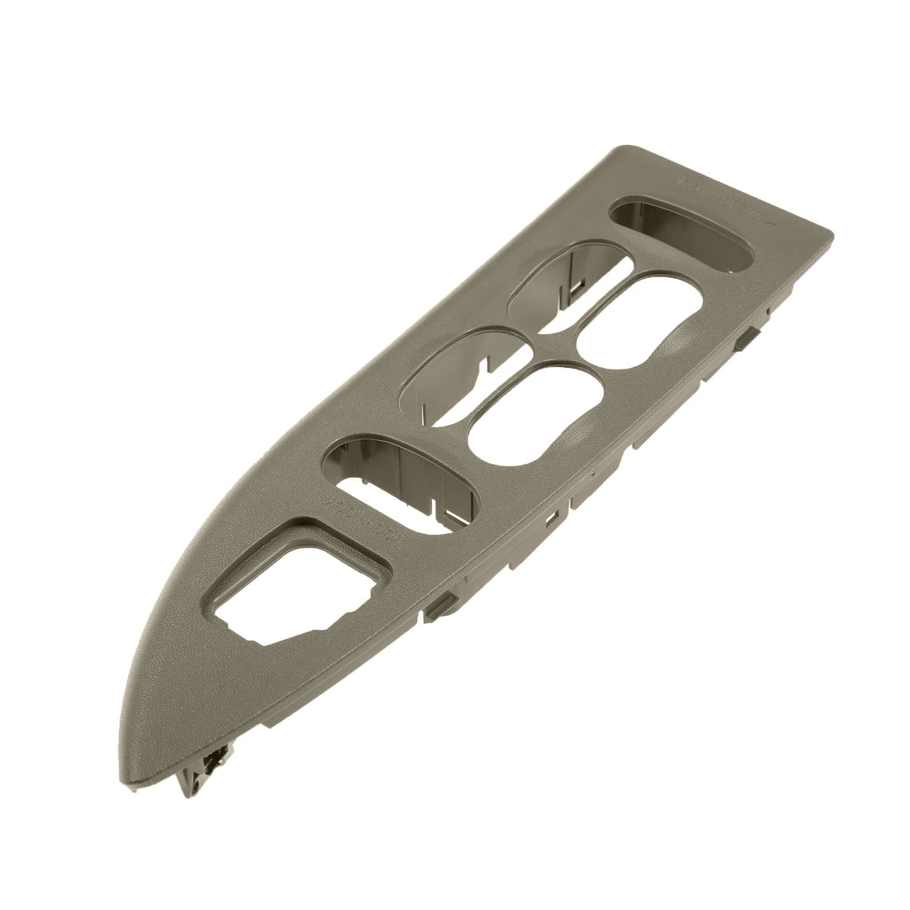 Interruptor de bloqueo de puerta delantera izquierda para Ford F150, interruptor de bloqueo de puerta delantera izquierda con bisel de montaje, pergamino medio para Ford F150 2001-2002 YL3Z14525AAB YL3Z-14525-AAB, nuevo