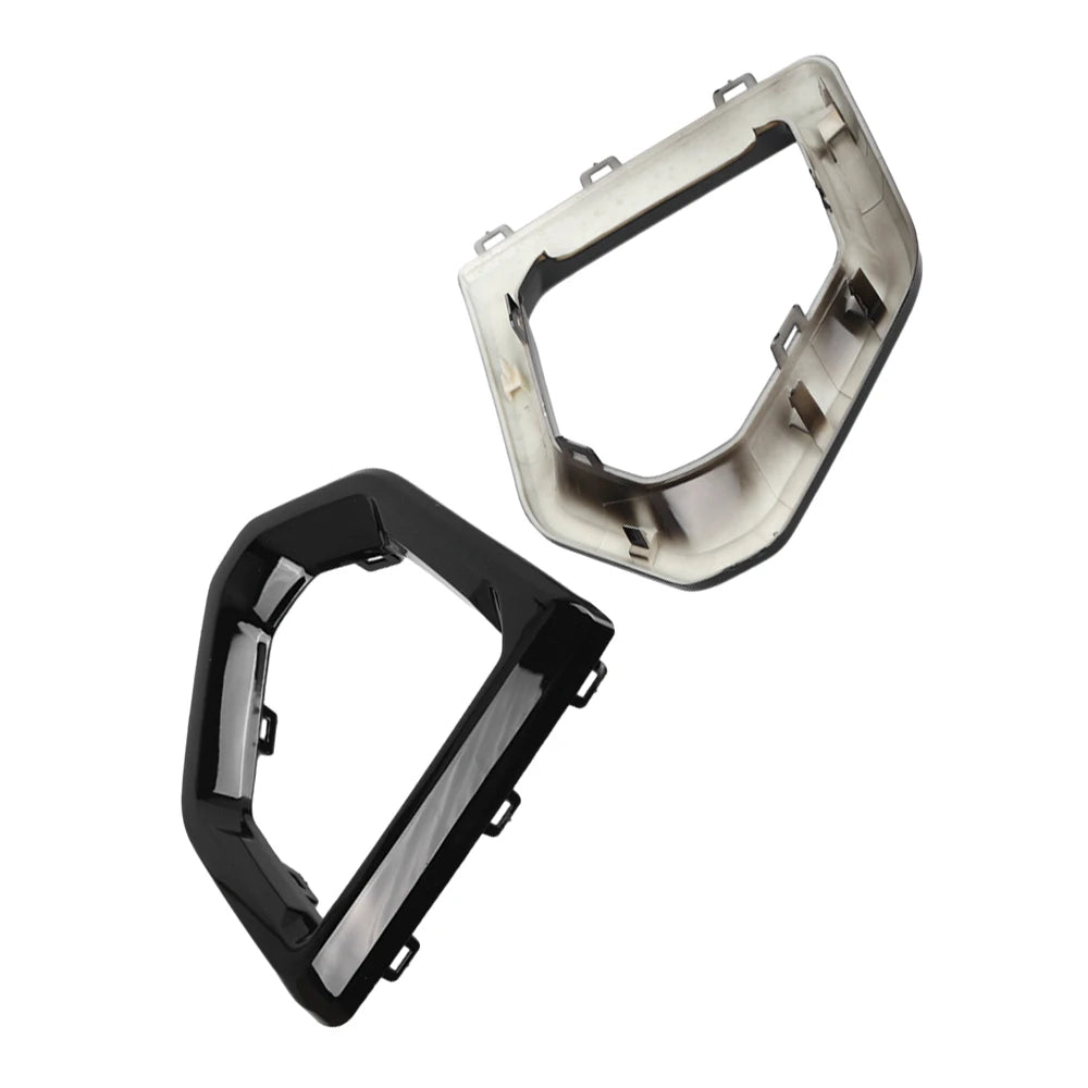 2 uds luz antiniebla delantera cubierta de bisel exterior embellecedora izquierda,/derecha para GMC Sierra 1500 2019-2021 1500 Limited 2022 84176753, 84176752