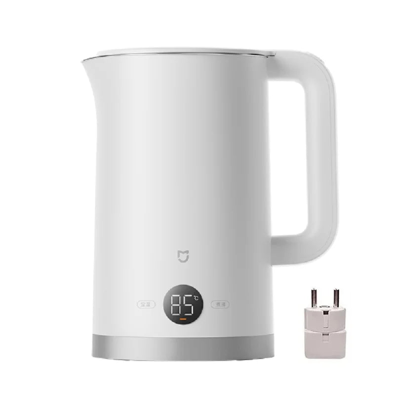 Nuevo Hervidor Eléctrico Mijia con Temperatura Constante 3, Apagado Automático, Acero Inoxidable 316L, Calentamiento Rápido de 1800w, 1.7L