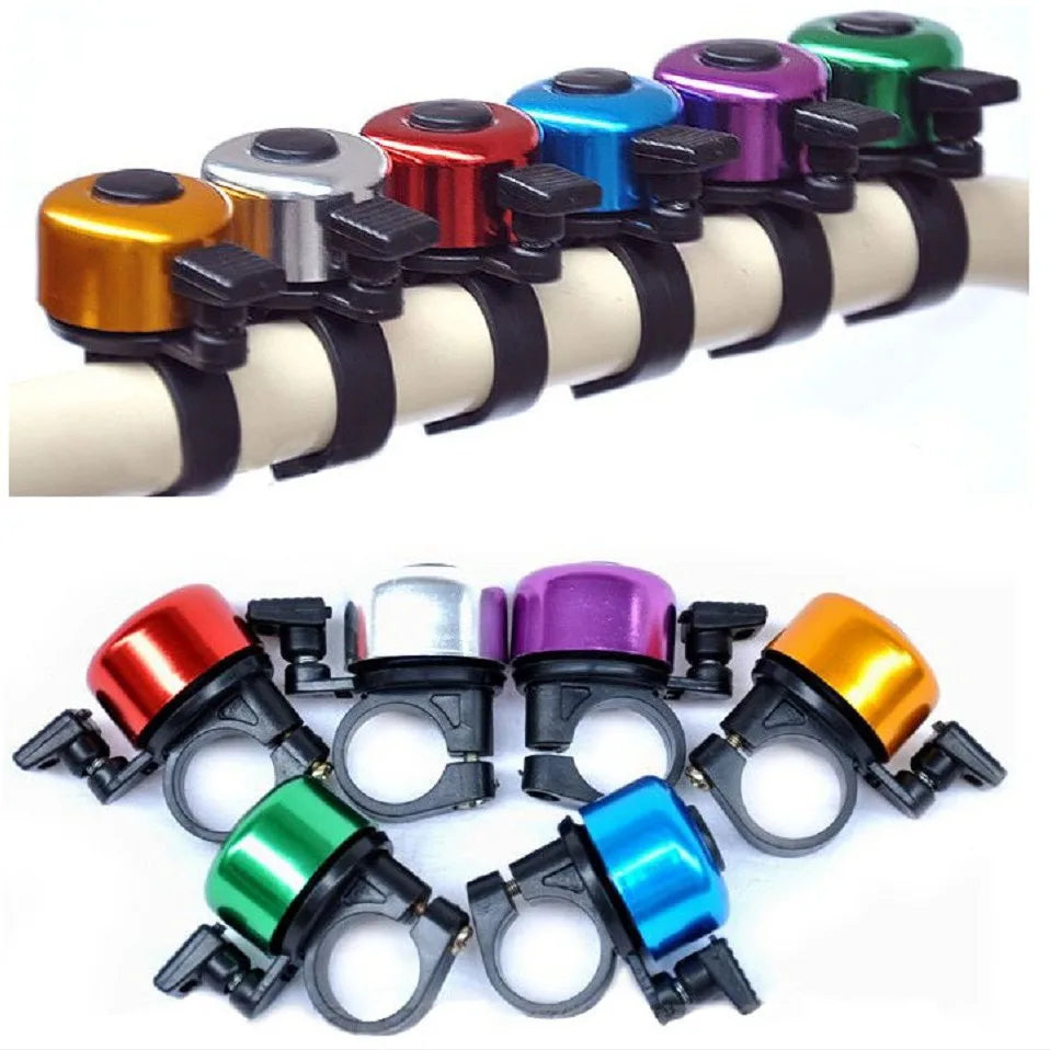Timbre de bicicleta de aleación de aluminio, anillo de bocina de montaña, alarma de sonido de seguridad, manillar, alarma de advertencia de ciclismo, accesorios para bicicleta para niños