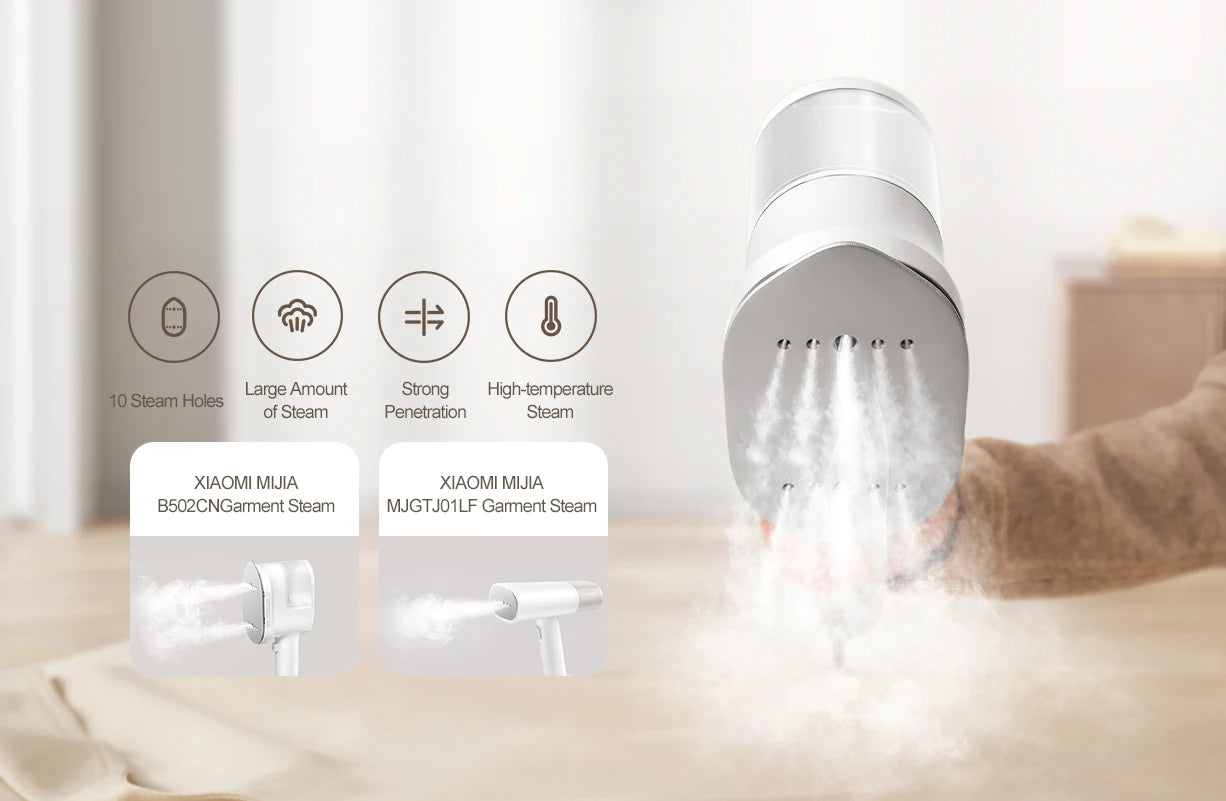 Vaporizador de Ropa Portátil MIJIA, Electrodoméstico, Plancha de Vapor Vertical para Ropa, Máquina de Planchado Eléctrica