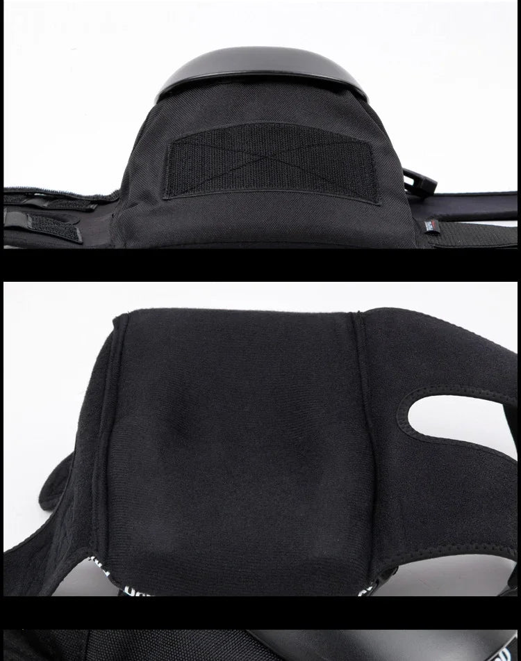 Rodillera para monopatín y esquí profesional, 2 uds., gruesa, para Snowboard, patinaje sobre ruedas, rodillera para deportes al aire libre, equipo protector para ciclismo