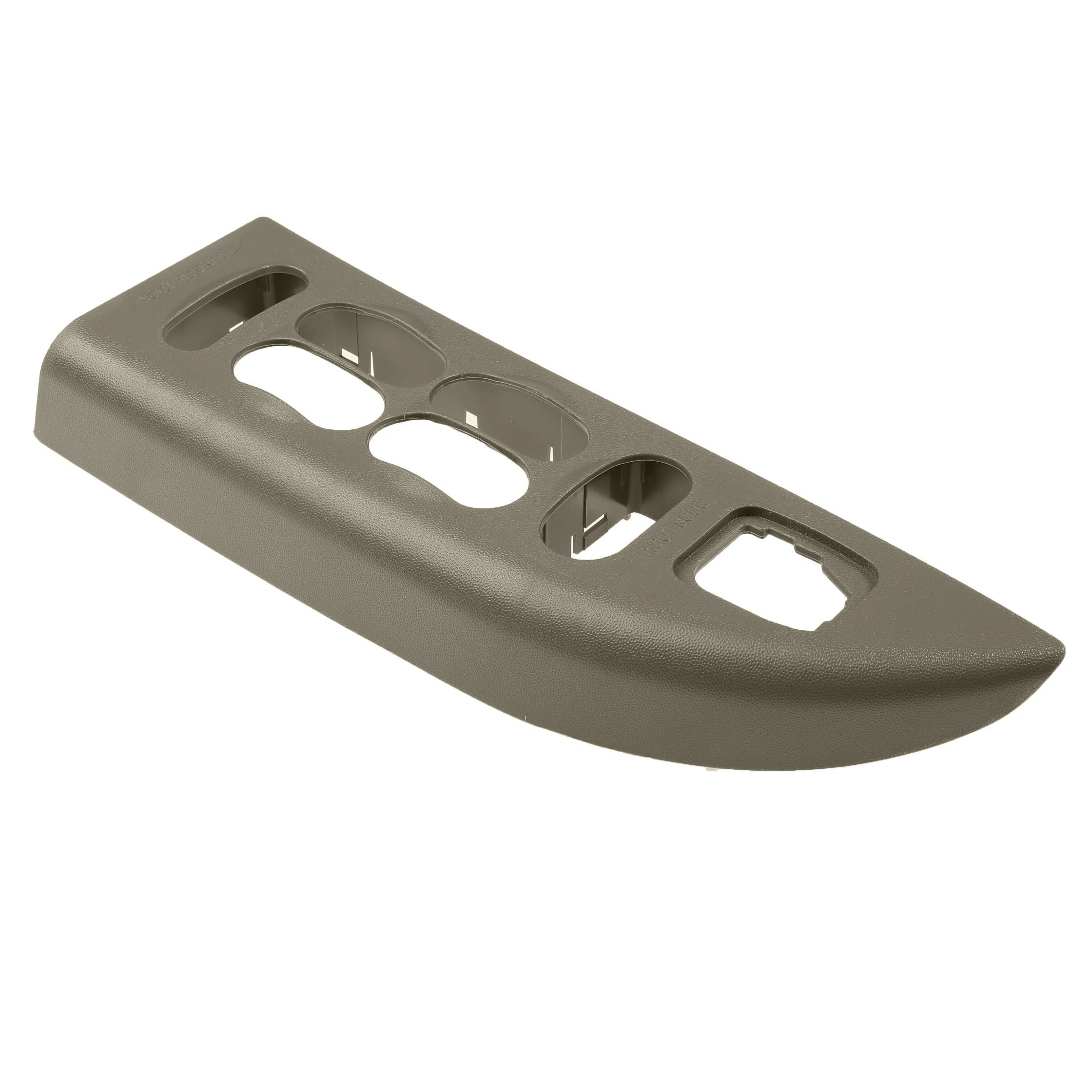 Interruptor de bloqueo de puerta delantera izquierda para Ford F150, interruptor de bloqueo de puerta delantera izquierda con bisel de montaje, pergamino medio para Ford F150 2001-2002 YL3Z14525AAB YL3Z-14525-AAB, nuevo