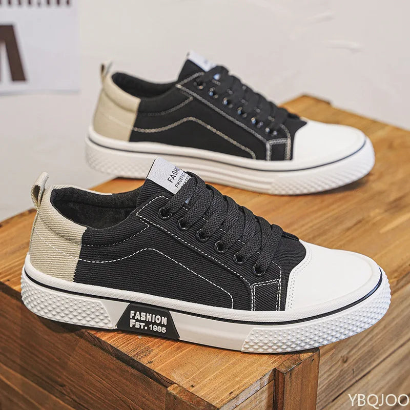 Zapatos ligeros y transpirables para hombre, nuevos zapatos de lona, cómodos, de talla grande, resistentes al desgaste, zapatillas informales a la moda