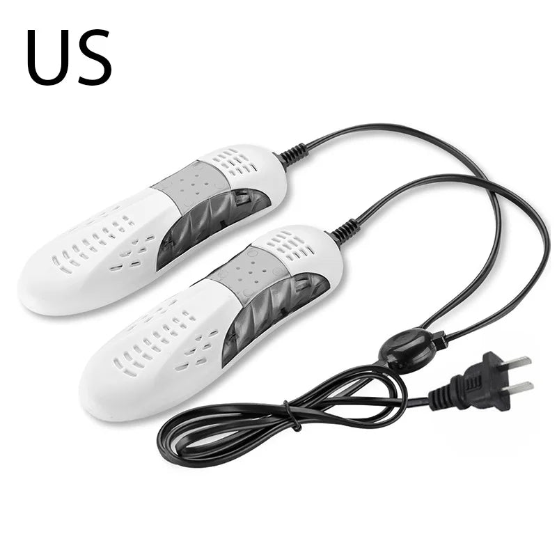 Secador de zapatos eléctrico para botas, desodorizador con Dispositivo deshumidificador de calor, calentador de pies, elimina el olor, UV, para el hogar