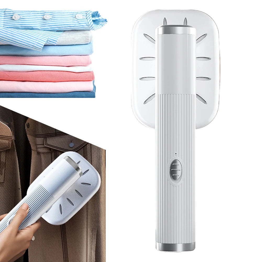 Máquina de planchar portátil 360 °   Plancha de mano para planchar, plancha de vapor doméstica alimentada por USB para planchar ropa de tela