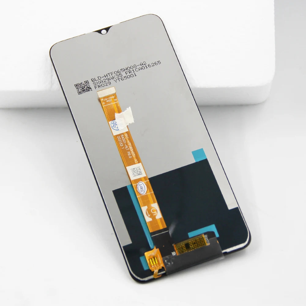 Pantalla de 6,5" para Realme 7i (Global) Pantalla Lcd Pantalla táctil digital con conjunto de marco para reemplazo OPPO Realme 7i