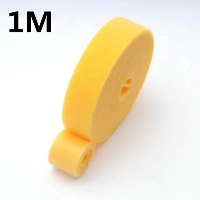 Organizador de cables de 1/5M, cinta enrolladora de cables, lazos de gestión de cables para auriculares y ratón, protector para iPhone, Xiaomi, Samsung
