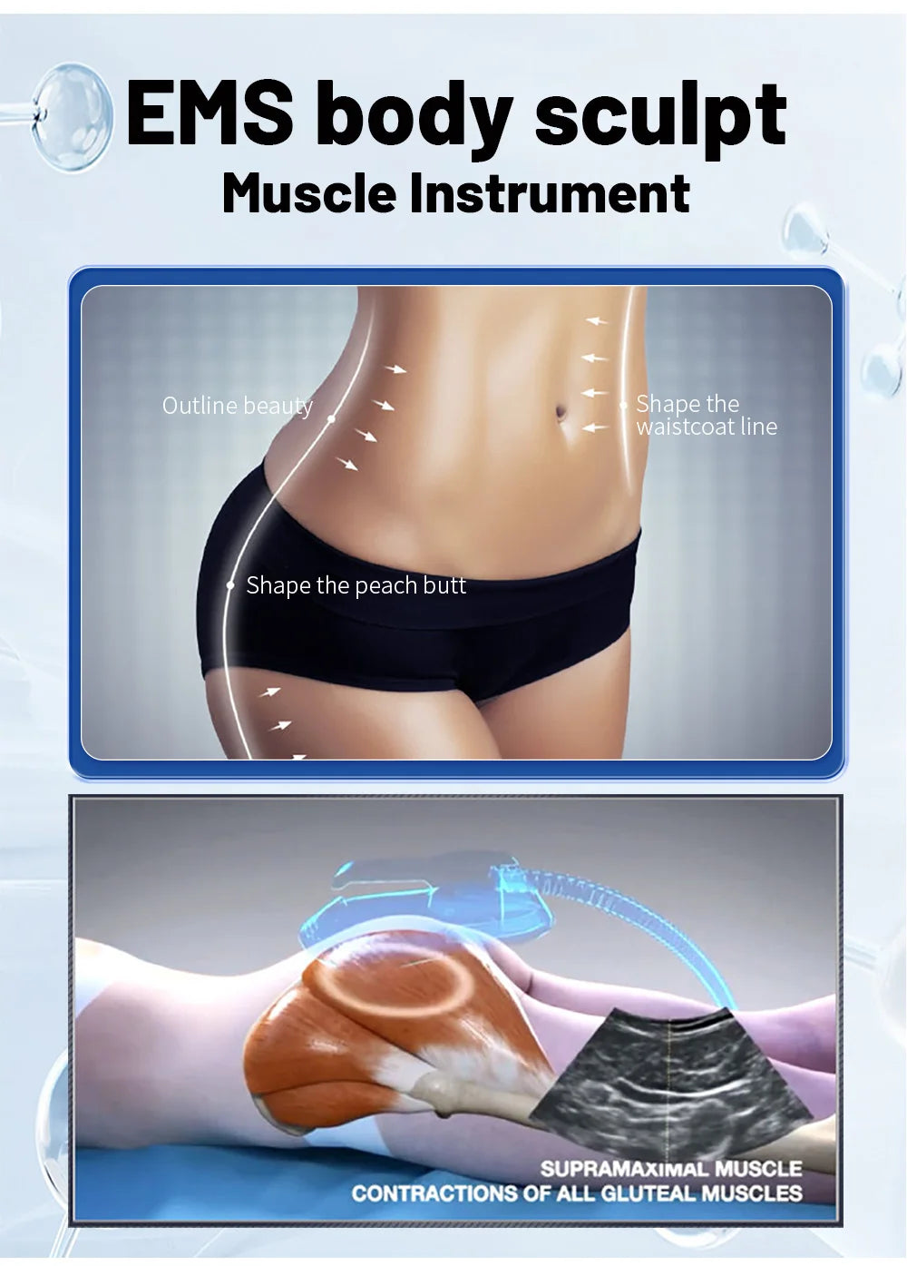 Máquina esculpida EMSzero 15Tesla 6500w EMS RF adelgazamiento de grasa quema estimulación muscular escultura corporal 15 terapia electromagnética