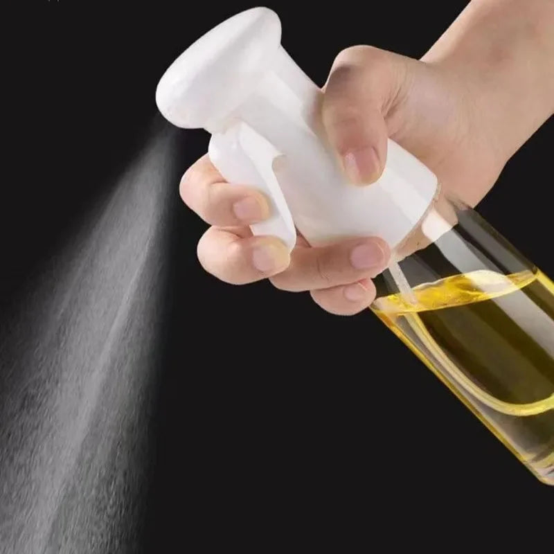 Spray de aceite para cocinar, botella dispensadora de aceite de oliva, pulverizador, niebla, vinagre de aceite de calidad alimentaria reutilizable, botella pulverizadora, accesorios de cocina